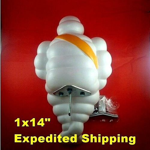 14" MICHELIN MAN FIGURKA LALKI BIBENDUM KOLEKCJONERSKA REKLAMA OPONA, DEKORACJA CIĘŻARÓWKI - Zdjęcie 75 z 101