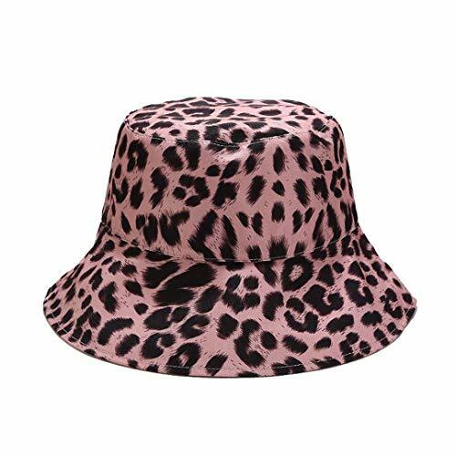 Leopard Print Bucket Hat Trendy Animal 