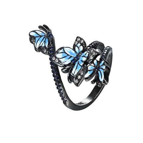 Fashion Elegant Friendship Gift Size 6-13 Ring Carved Pattern - Bild 3 von 31