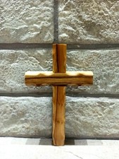 Small Crosses Olive Wood Blessed Hand Made Jerusalem Holy Land Very Nice Gift