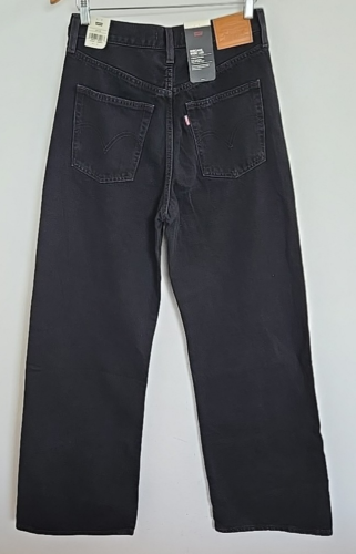 Levi's Ribcage Wide Leg Super High Rise Slim thru Hip Thigh Size 29x32 NEW - Picture 9 of 24