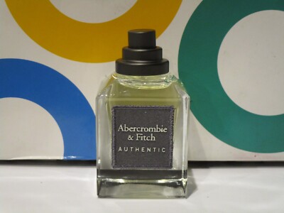 ABERCROMBIE & FITCH ~ AUTHENTIC MENS EAU DE TOILETTE SPRAY ~ 1.0 OZ BOXLESS