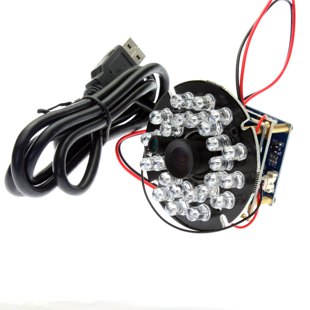 Night Vision USB camera Module for Windows Android Linux 1MP Video  Webcam