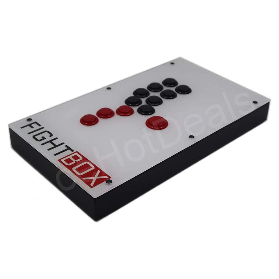 F1 All Buttons Hitbox Arcade Joystick Game Controller PS4/PS3/Xbox/PC White - Image 2 of 4