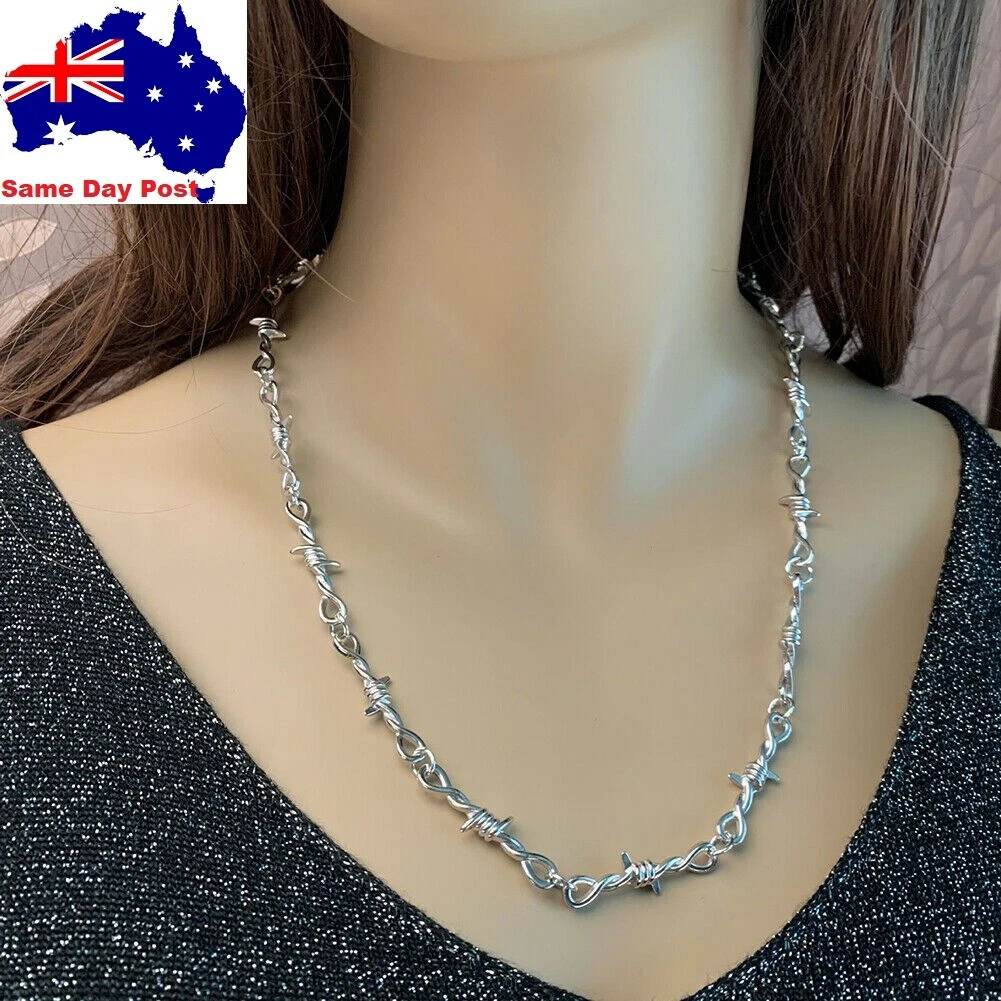 Barbed Wire Choker in Sterling Silver | Futaba Hayashi