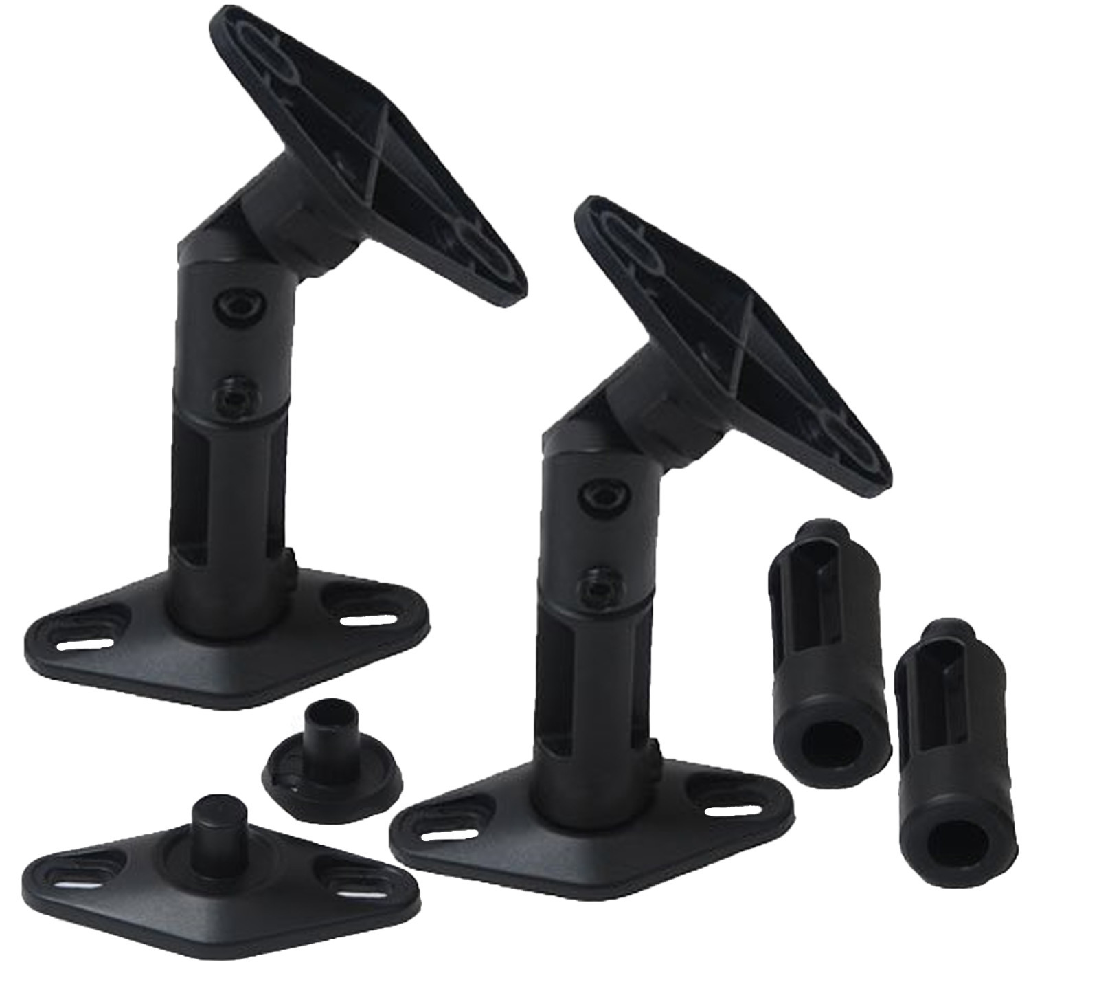 VS Home Theater Satellite Speaker Tilt  and Swivel Wall/Ceilings Mounts Brackets