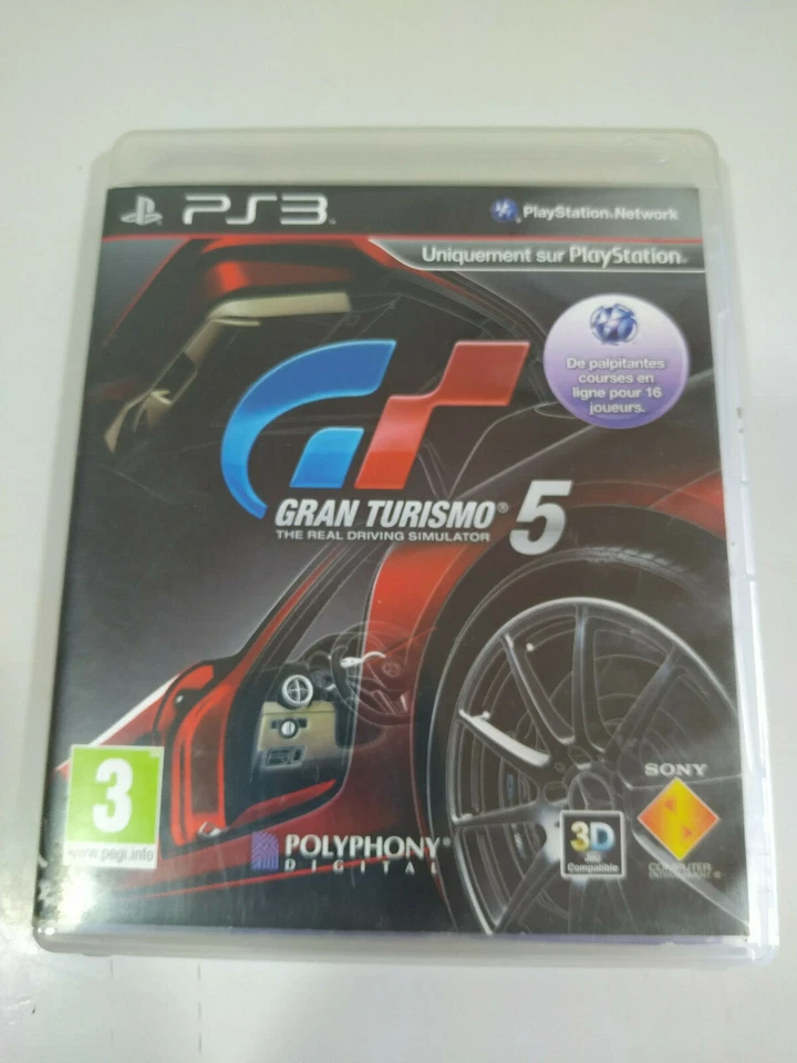 Gran Turismo 5 GT 5 Polyphony France Edition - Juego PlayStation 3 PS3 Sony - 3T, foto 1 de 5
