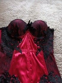 Fab Ann Summers  Moulin Rouge Marie  Corset ❤️ Sexy Sz 12 (10) &pound;65 RSP VALENTINE