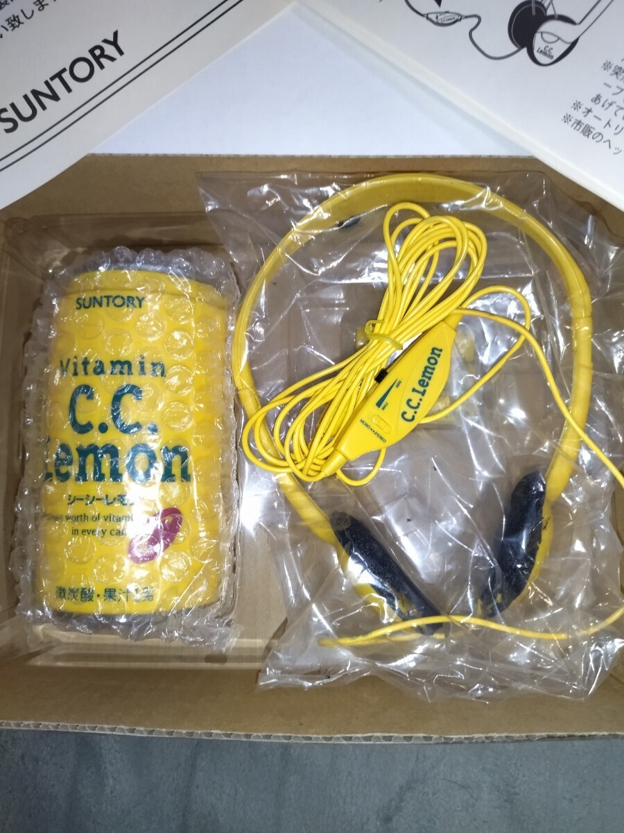 Cassette Walkman Suntory C.C. Lemon Original Cassette Stereo