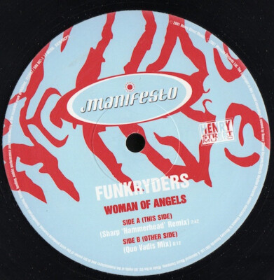 Funkryders - Woman Of Angels / VG / 12