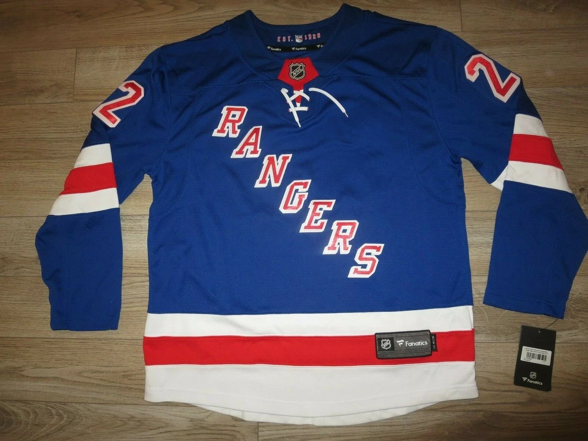 New York Rangers Fanatics Branded Home Breakaway Jersey - Mens