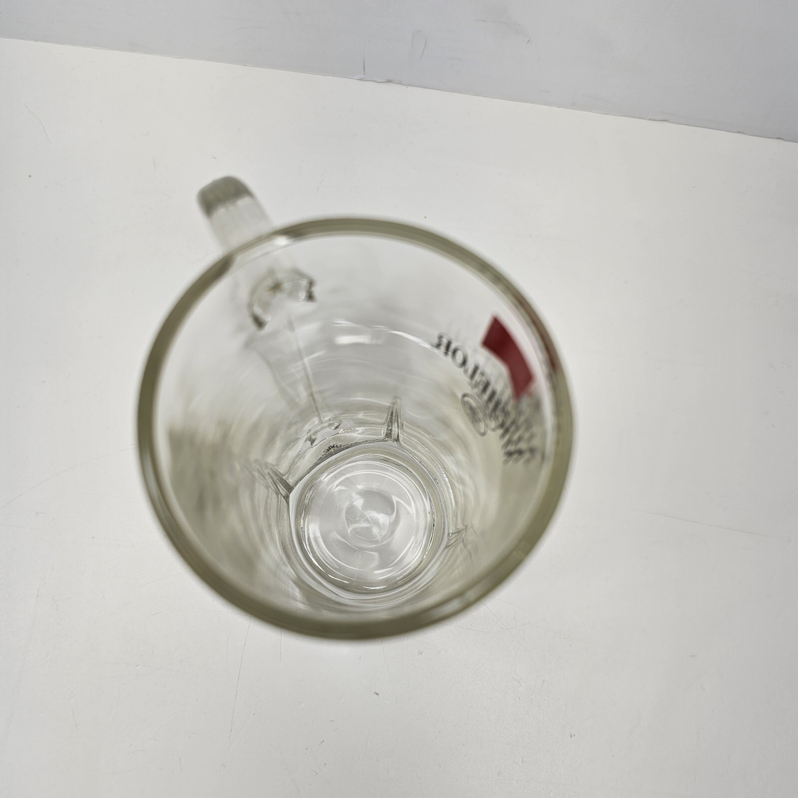 Vintage Michelob Beer Heavy Glass Beer Stein Mug Tankard 12oz