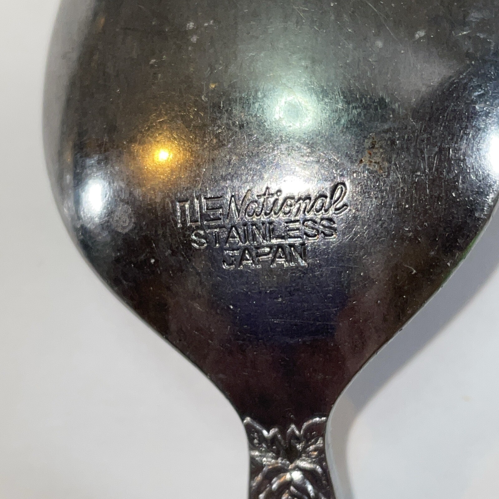 5 - National Stainless ROSE & LEAF Flatware Japan Assorted Forks & Spoons