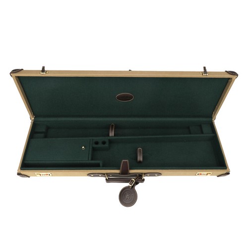 TOURBON Vintage Canvas Shotgun Hard Case Cabinet Storage Box Safety Hunting Gift - Picture 19 of 24