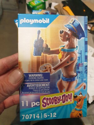 playmobil scooby doo policeman 70714 new