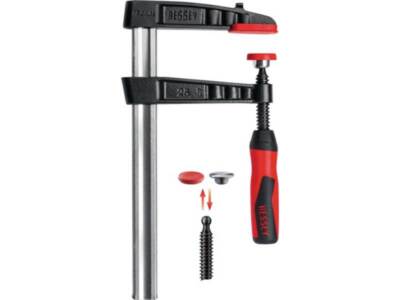 1er PACK(Stk) BESSEY TG25-2K Temperguss-Schraubzw. TG25-2K Spannweite250mm,Ausla