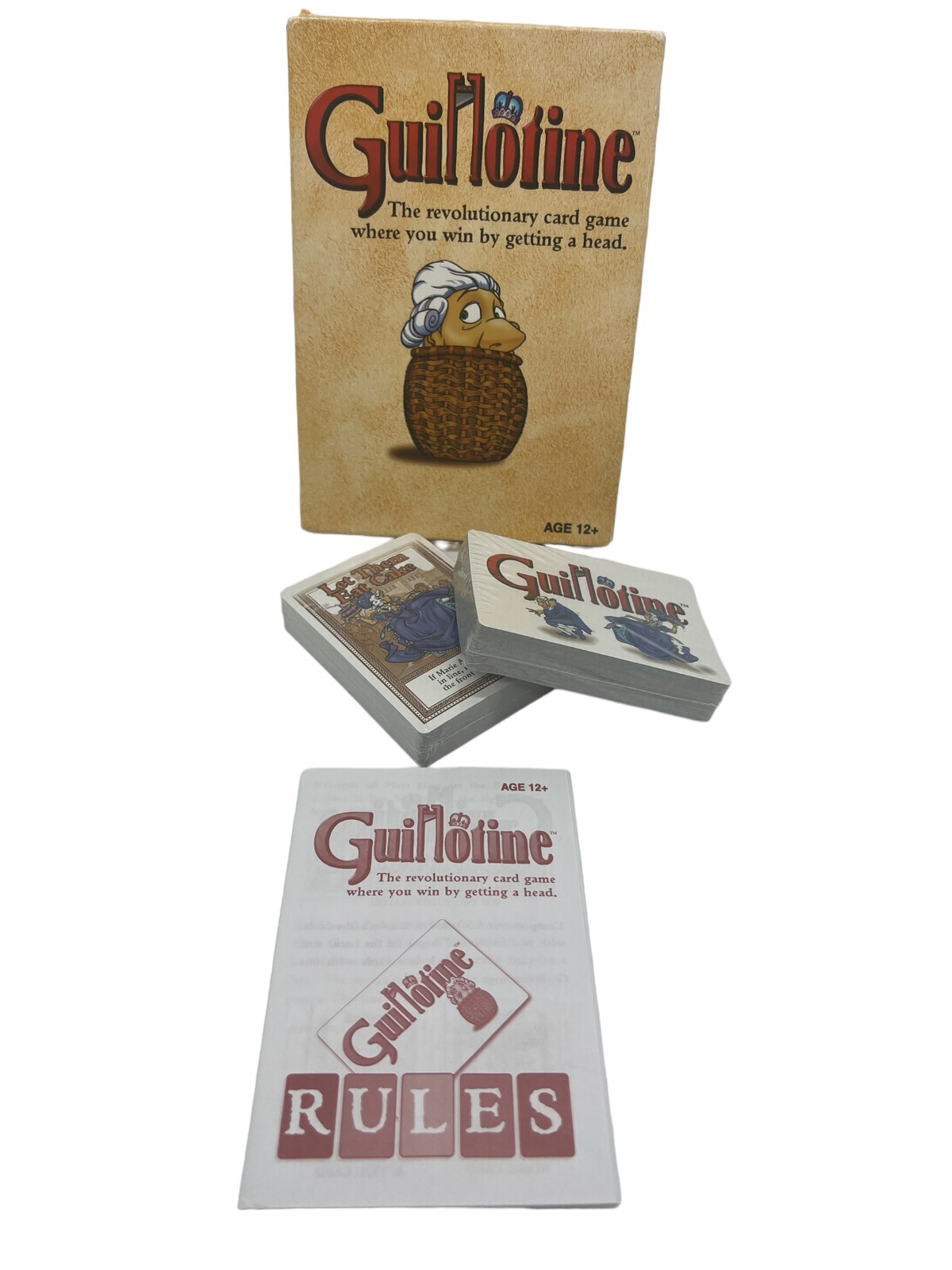 Guillotine Revolutionary Card Game Win By Getting A Head Paul Peterson