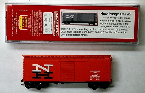 MTL S Micro-Trains Special Run 7.21 New Haven NH 3480 40 pies vagón de carga | Zustand: New