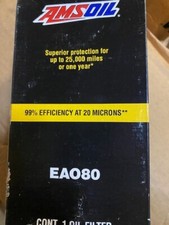 AmsOil EAO80 Engine Oil Filter 25,000 Mile Oi...