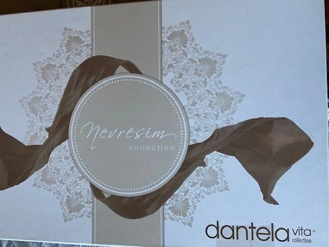 DANTELA VITA SATIN BEDDING: flat sheet, duvet cover, 2 pillowcases Made Turkey - Image 2 of 4