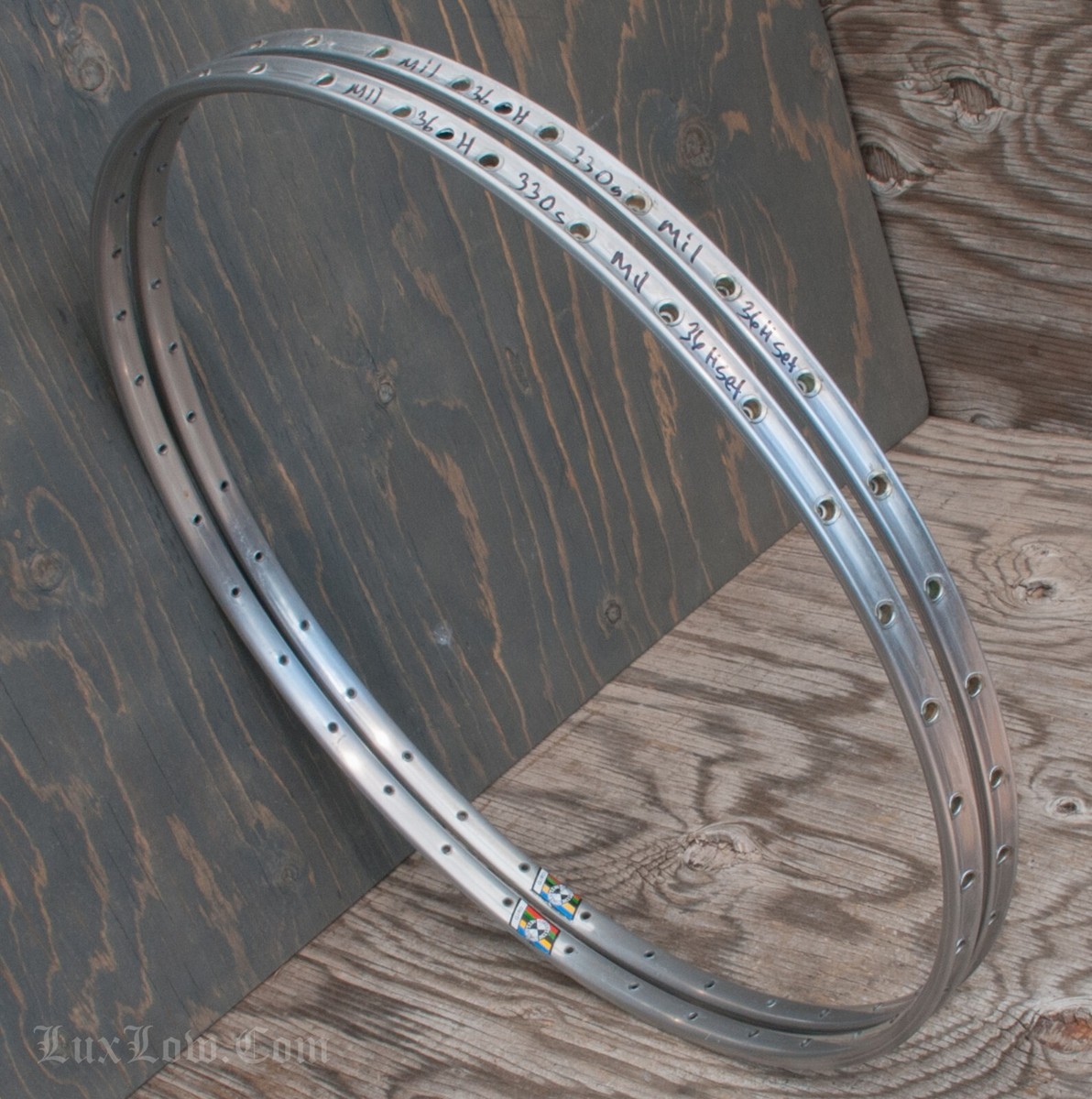 Jante Vélo Route Vintage FIR EL 202 32 Trous 700C Noir Aluminium | Ancien Stock Neuf | Italie