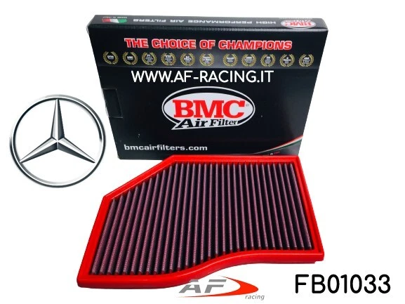 BMC AIR FILTER FILTRO ARIA BMC MERCEDES CLASSE A W177 CLASSE B W247 CLA XWX118 GLB X247 FB01033