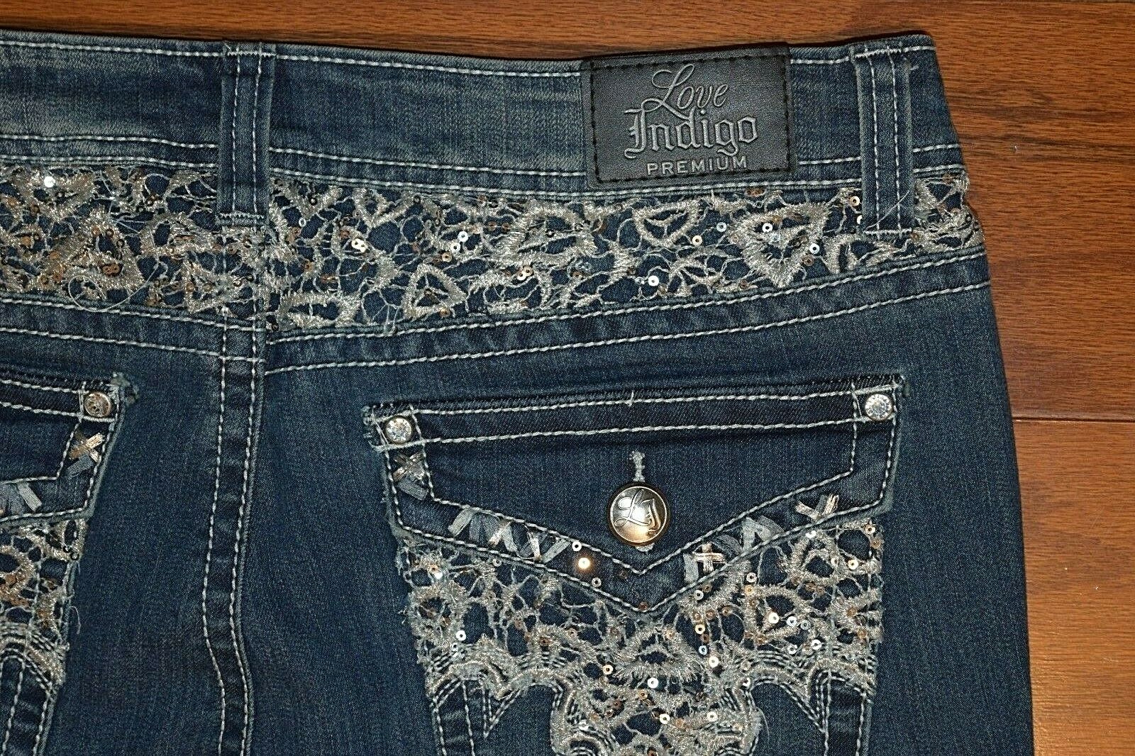 BOOT Cut Stretch Blue Jeans 