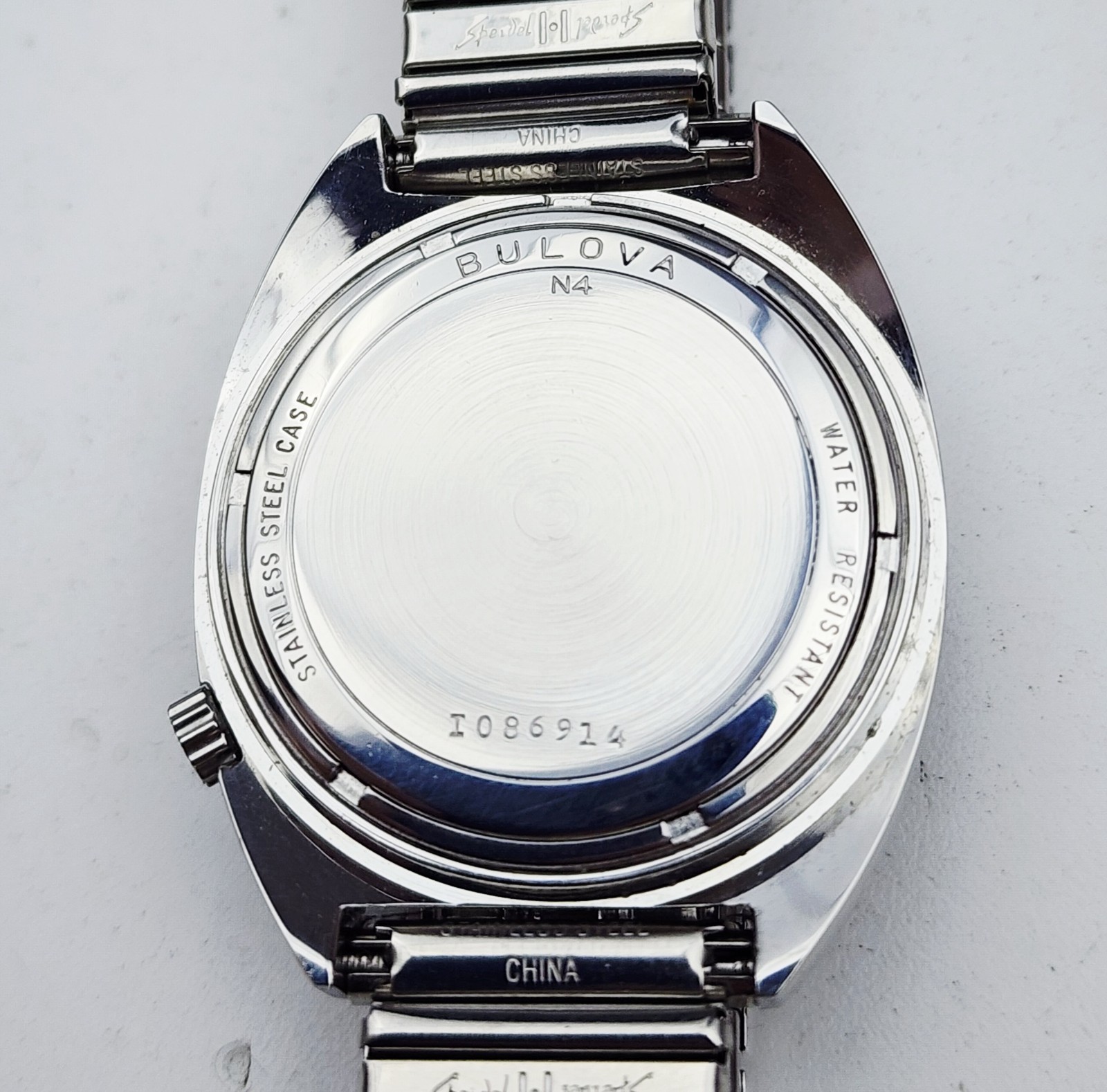 Men's Vintage 1974 TUNING FORK Watch BULOVA ACCUTRON Cal.2181