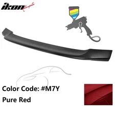 Fits 15-21 Subaru WRX STI PSM Style Rear Trunk Spoiler Lip Painted #M7Y Pure Red