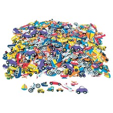 Fabulous Foam Self-Adhesive Transportation Shapes - Craft Supplies - 500 Pieces