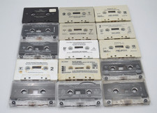 Audio Cassettes Random Lot of 15 Untested Loose No cases
