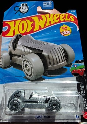 New! 2026 Hot Wheels 90 Years Monopoly Pass 'N Go Drop Tops