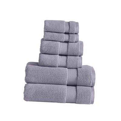  Luxury 6-Piece Quick-Dry Towel Set   Plush & Ultra-Absorbent for Small Lilac