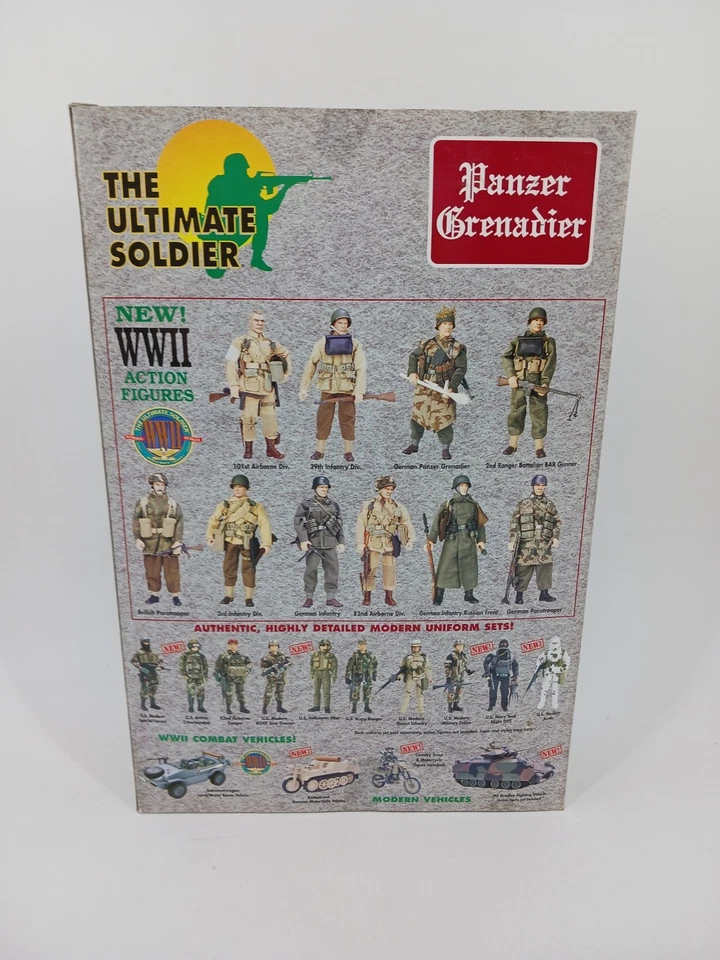 Ultimate Soldier WWII German Panzer Grenadier Figure 1:6 21st Century Sealed - Image 3 of 4
