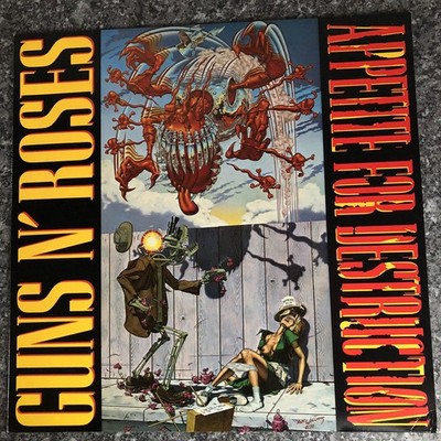 Appetite for Destruction by Guns n' Roses (Vinyl, 1987, 1-Disc