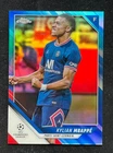 2021 Topps Chrome UEFA Champions League Soccer Blue Kylian Mbappe #1