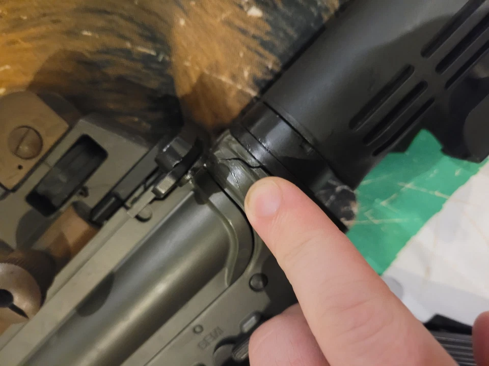 Golden Eagle 软弹气枪 M4A1 卡宾枪 AEG 带金属变速箱 — 第 3/4 张图片