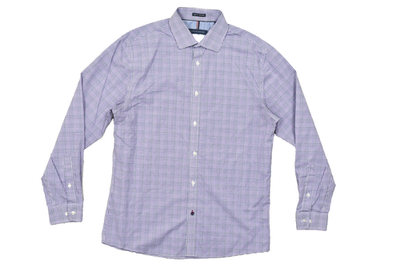 tommy hilfiger men's dress shirt regular fit non iron gingham Sunni Shift Dress main image 0