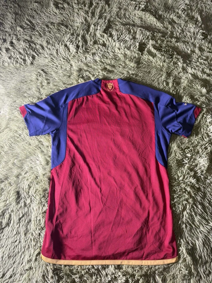 Adidas Real Salt Lake RSL 2024/2025 Home Jersey Authentic Size Slim Fit Large!!! - Image 2 of 4