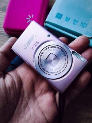Pink Canon PowerShot ELPH 115 IS IXUS 132 digital camera Tested