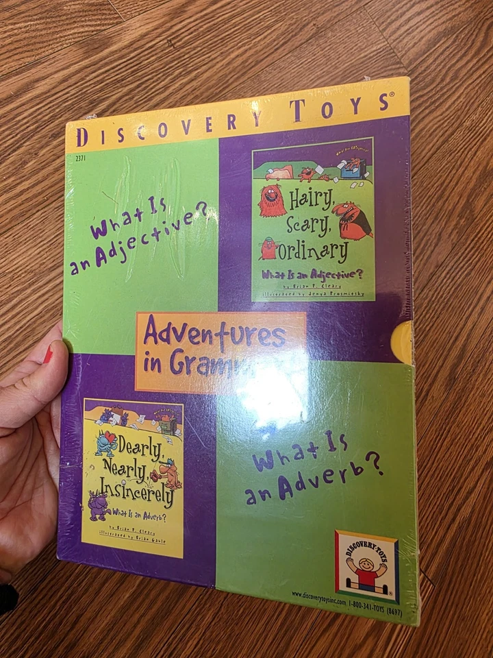 Discovery Toys 4 Book Set Adventures in Grammar HomeSchool Learning 7+ NEW - Image 2 of 4