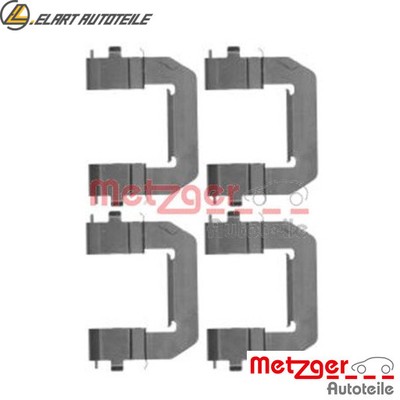 Accessory set disc brake pad 109-1776 for Opel Astra/J/Sports/Tourer/GTC/Van  
