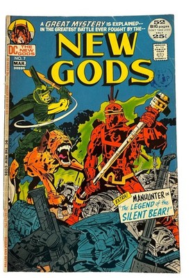 Vintage 1972 DC The New Gods Comic No.7 The Pact - 1st Appearence Of Steppenwolf