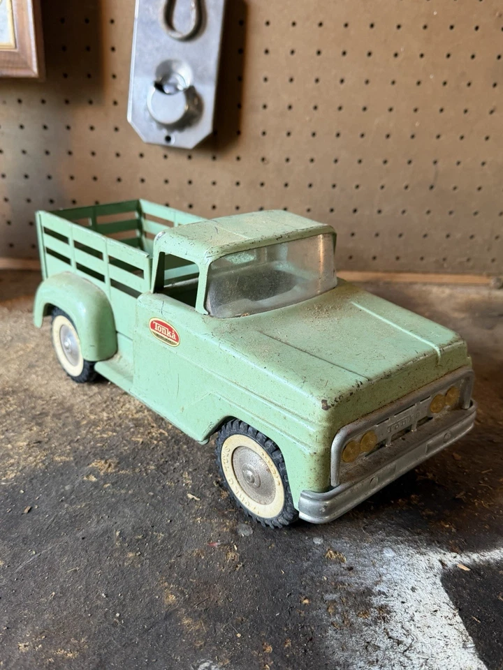 TONKA. 'Pickup Truck', chapa.marino verde azul color raro ¡¡Hallazgo de granero!!! Foto 3 de 4