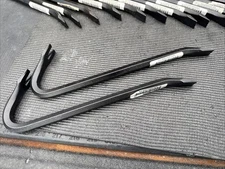 (2) Rare Sears Craftsman USA Nos #12 Wrecking Bar Pry Bar 37240 12” Long Notes!