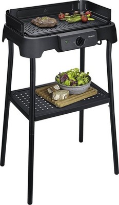 Severin PG 8596 Schwarz, Barbecue-Grill, Stand, Elektro, TOP-DEAL! NEU+OVP