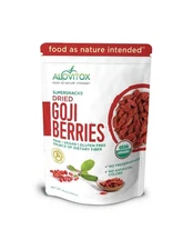 Alovitox Dried Goji Berries USDA Organic Vegan Gluten-Free Snack 1 Ib