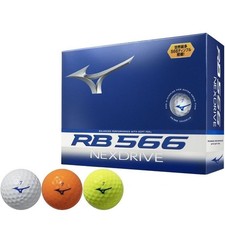 MIZUNO RB 566 NexDrive Golf Balls, 1 Dozen, Multicolor, 5NJBT324