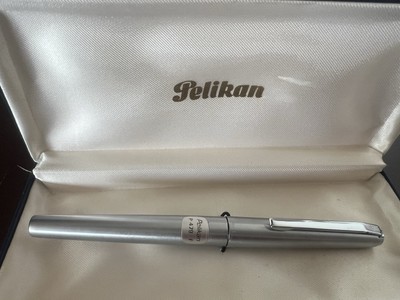 Pelikan Fountain Pen P479 With Chrome Nib For Ink Vintage | eBay