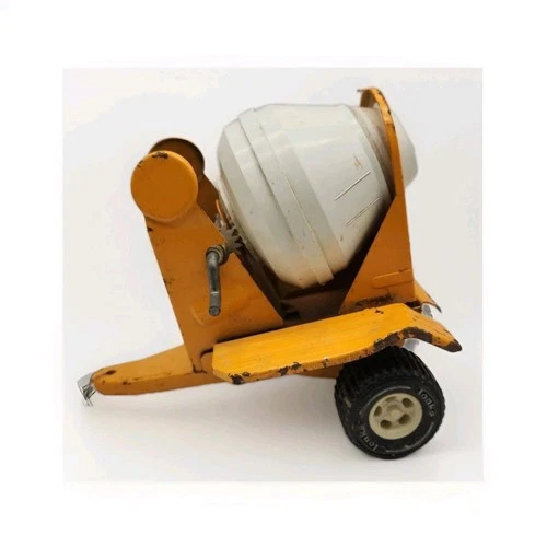 TONKA  Cement Mixer Trailer Vintage 1970s Orange ....                      309